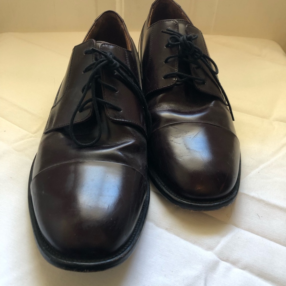 Bostonian Dark Brown Leather Men's Oxfords